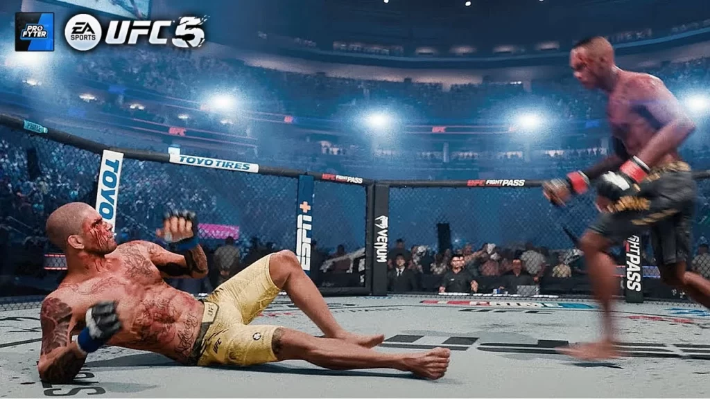 گرافیک بازی UFC 5